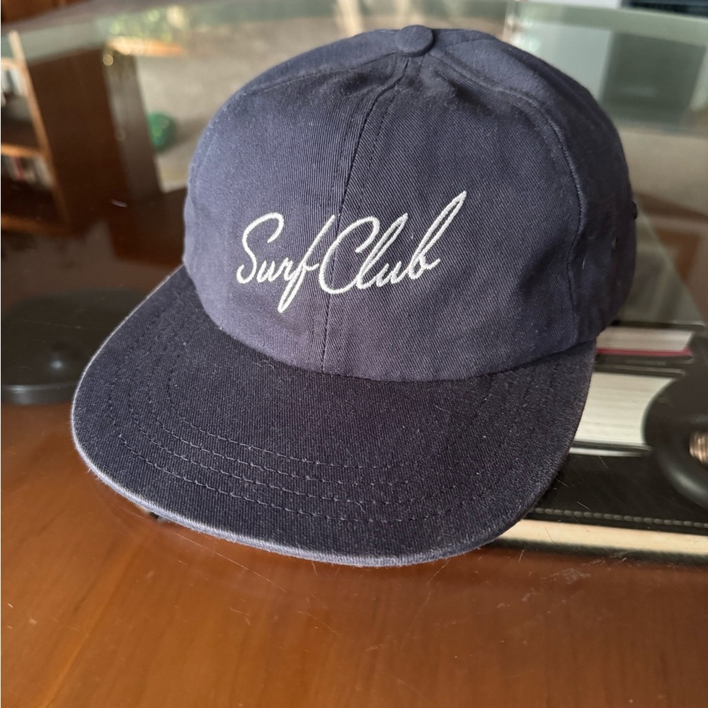 Oakland Surf Club Navy Blue Baseball Hat Cap Ultra Rare Made in USA